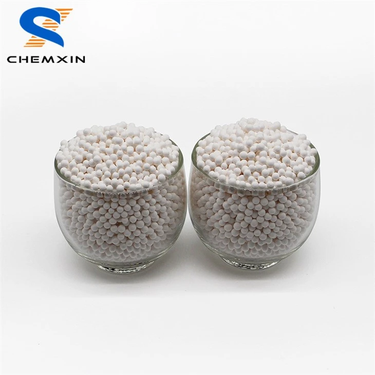 Katalizör taşıyıcı granüller için 2-5mm aktif alümina kurutucu