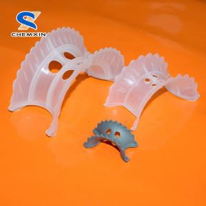 38mm RPP PVC CPVC PVDF Plastik Kule Ambalajı Süper Intalox Sele Halkaları Soğutma Kulesinde Uded